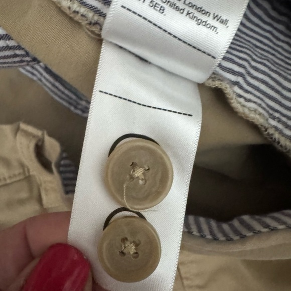 UNTUCKit Tan St. Vincent Chino Shorts Size 40 - Picture 6 of 6